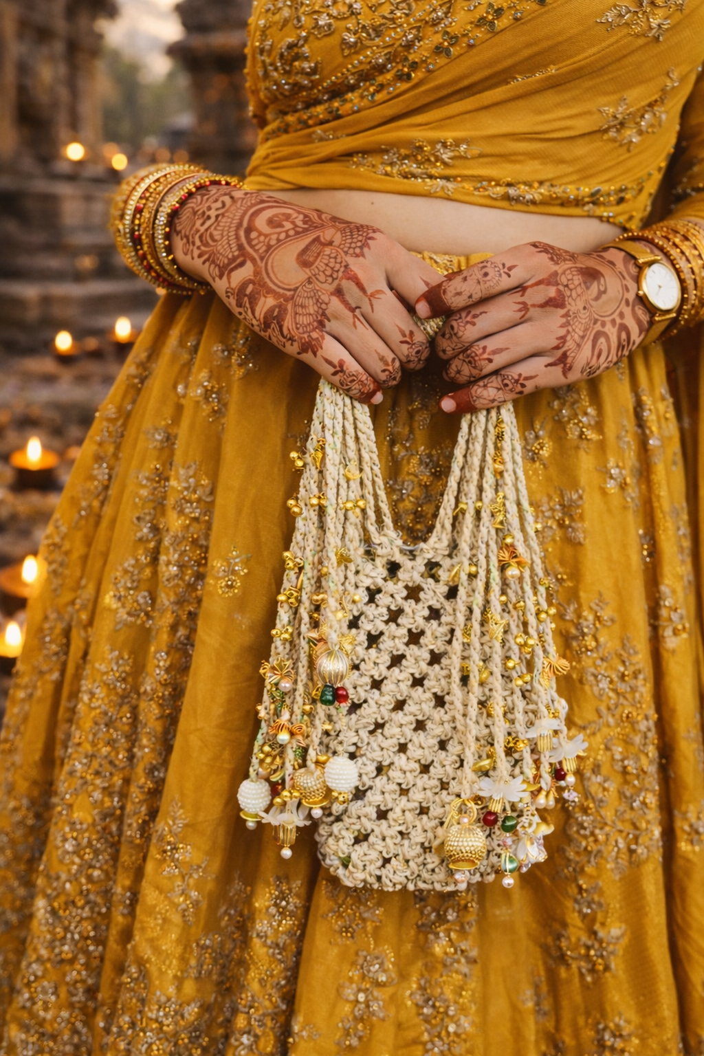 AASHWINI- tassel phone bag ✨