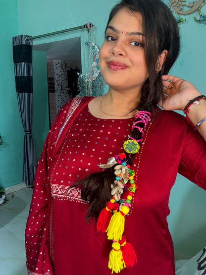 LEHER - DESI GYPSY STYLE PARANDI ✨