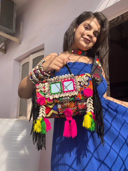 Chahat black boho bag 🪷🤌🏼