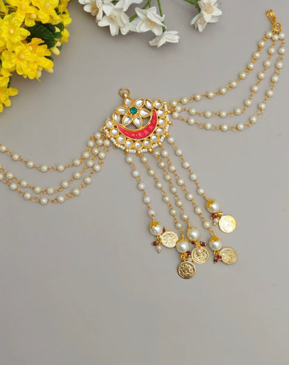 Jigna hair brooch