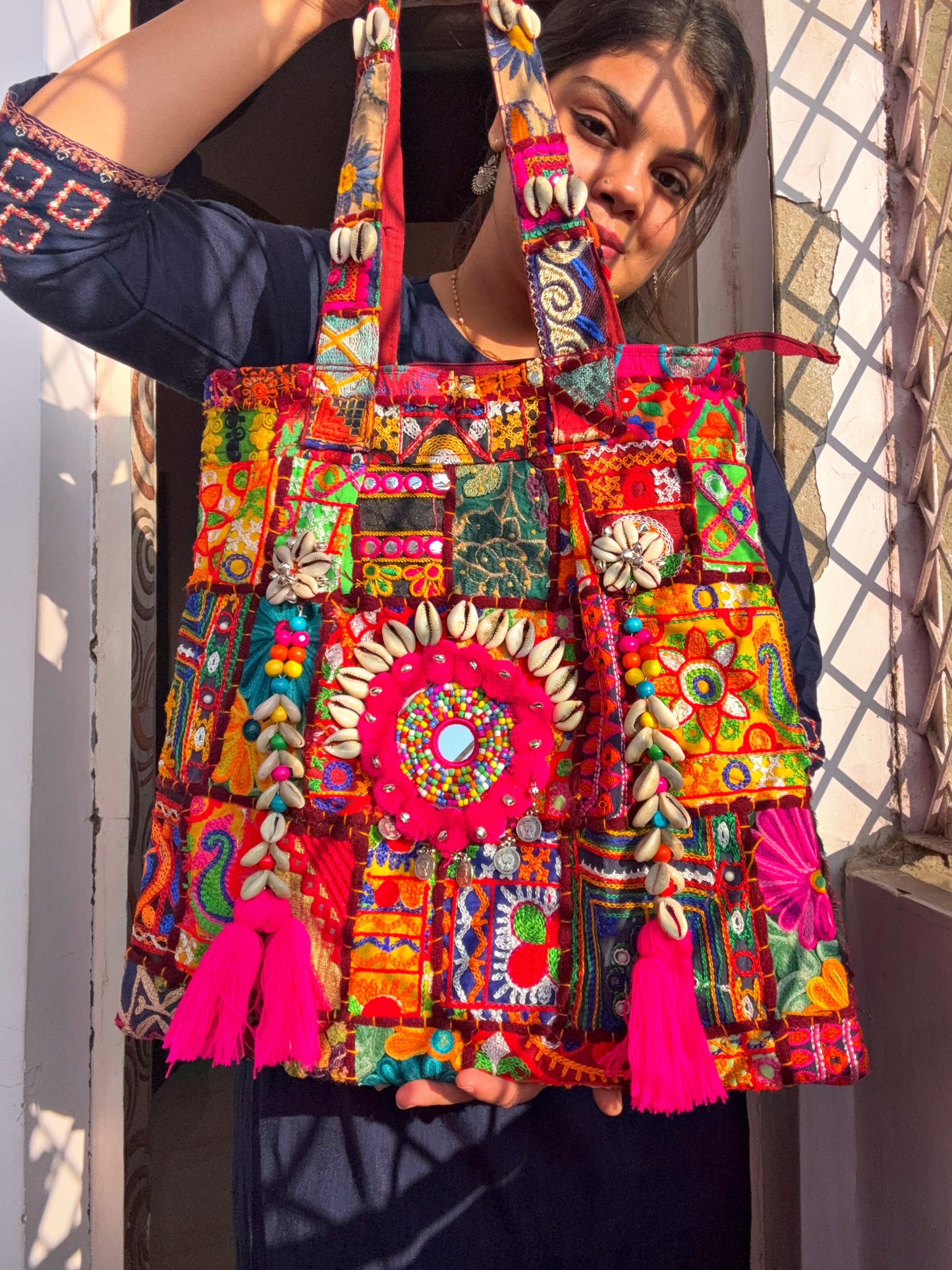 NYRAA- Jhola Style Tote bag ✨