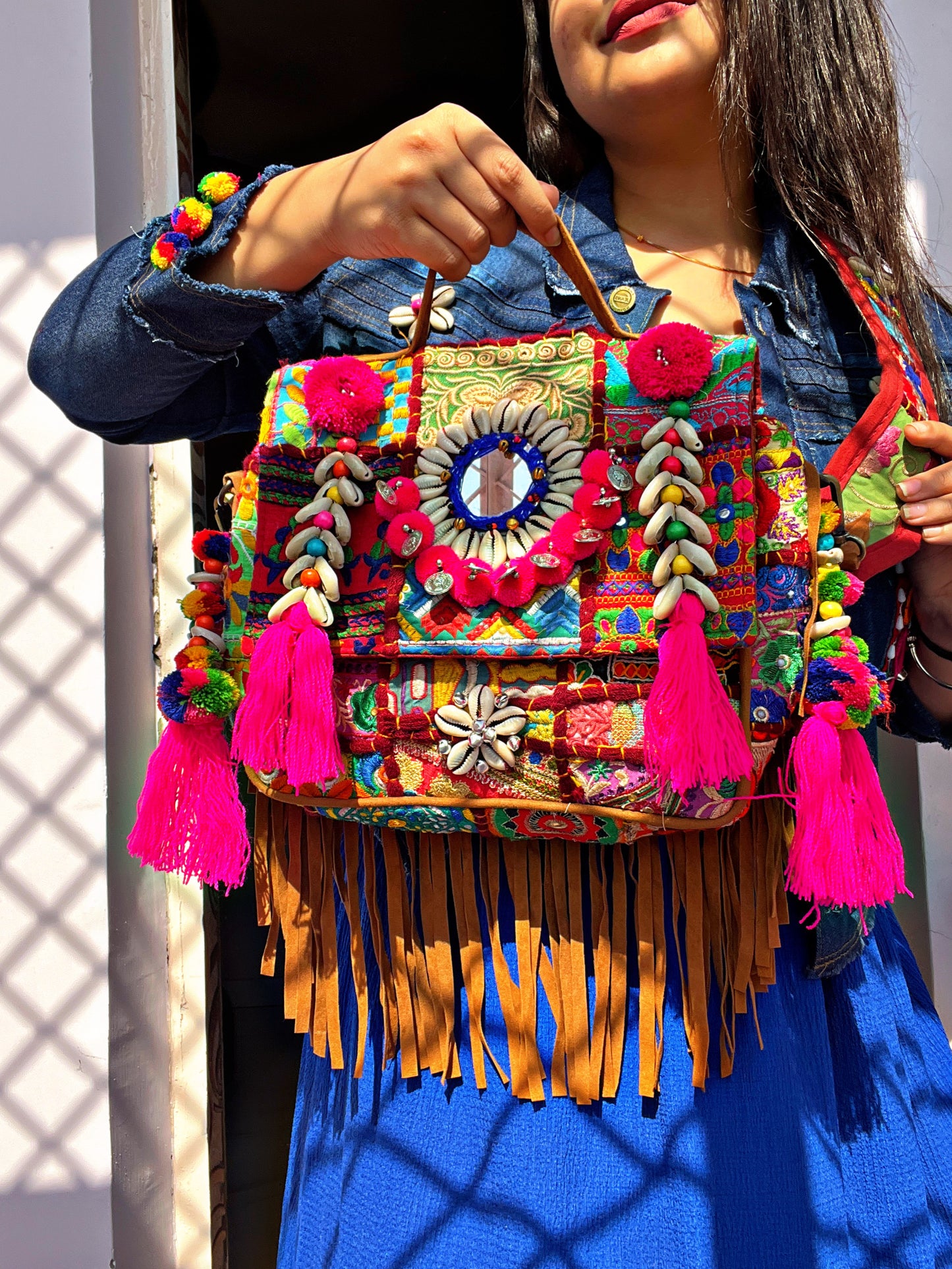 MEHER BOHO SLING BAG 🌷