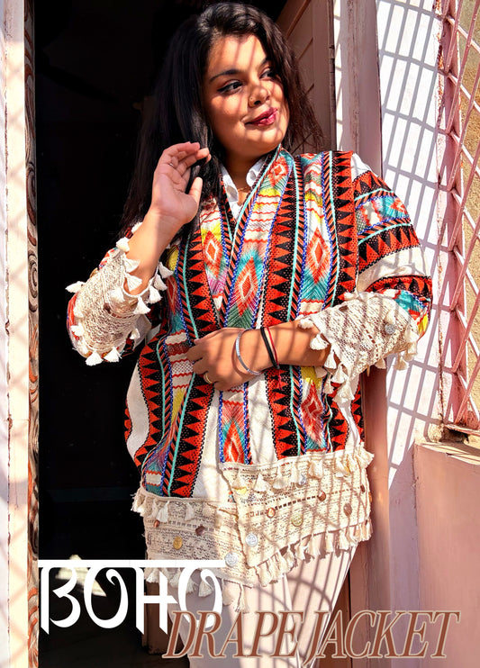 BOHO DRAPE JACKET - DESERT TRAIL 🏜️