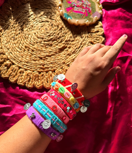 Rumi bangles (set of 6)