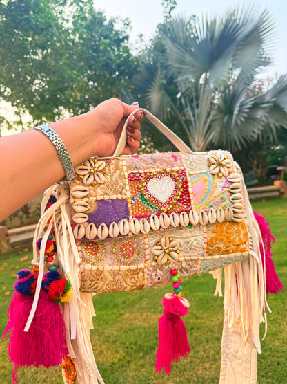 “BOHO-AMORE”- pinteresty Sling bag 🌷🦢