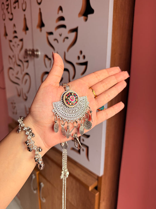 OXODIZED PHONE SLING