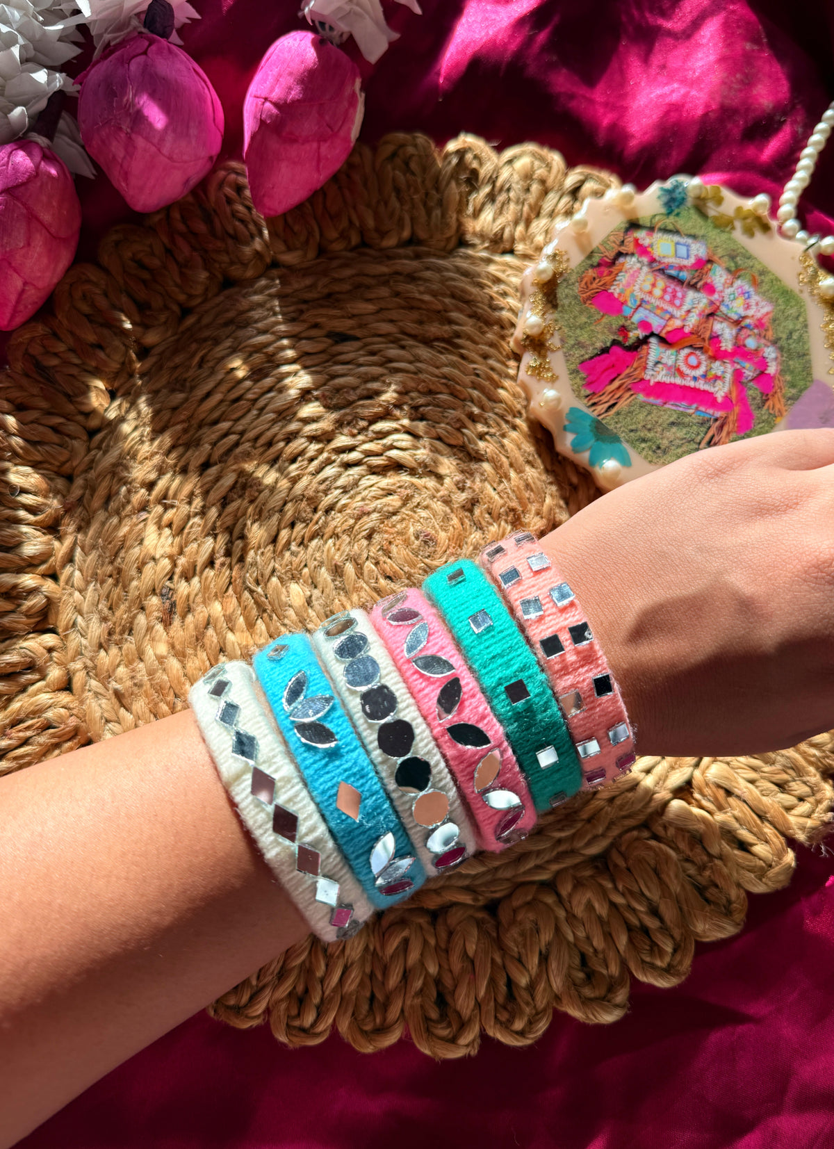 Nitya bangles ( set of 6- adjustable )