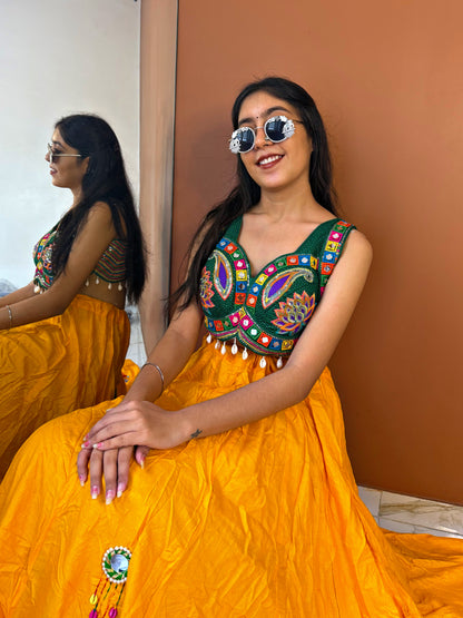Hirali - chaniya and choli set ✨