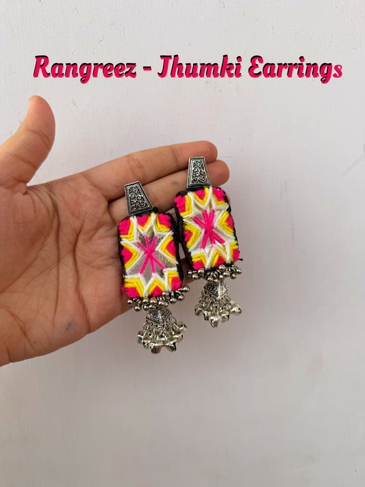 RANGREEZ - Jhumki Earrings 🌺