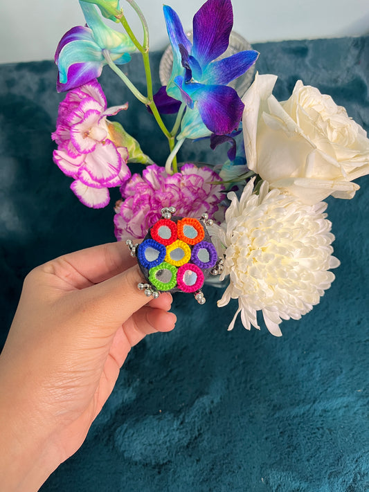 AMI REAL MIRRORED RING