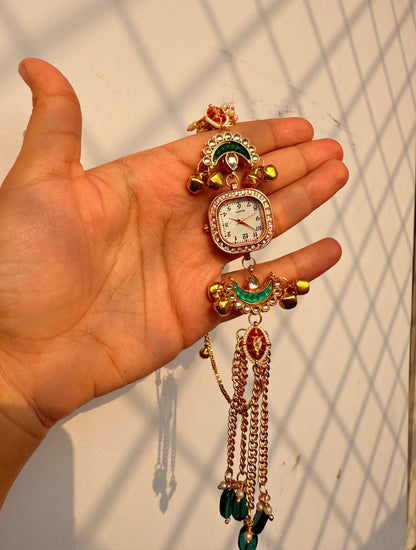 SANJIVANI WATCH - rose gold curved dial