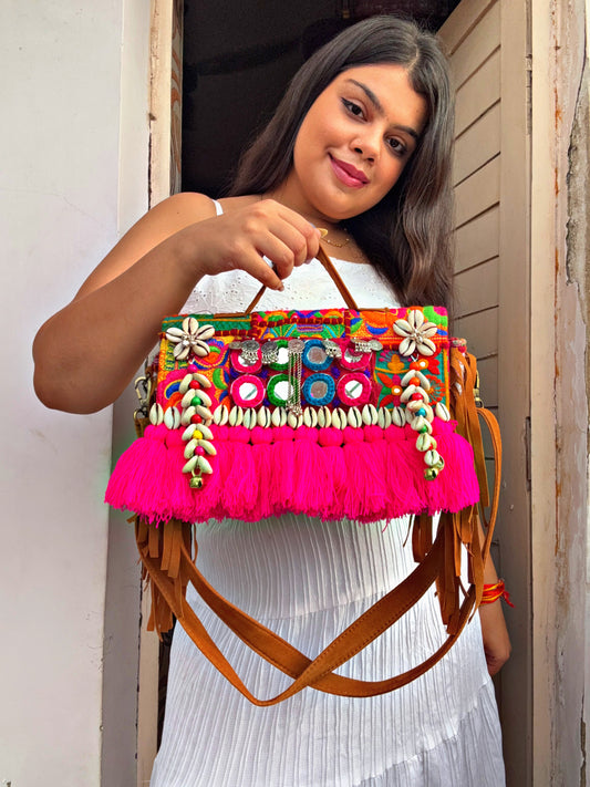 Moksha- BOHO CLUTCH BAG