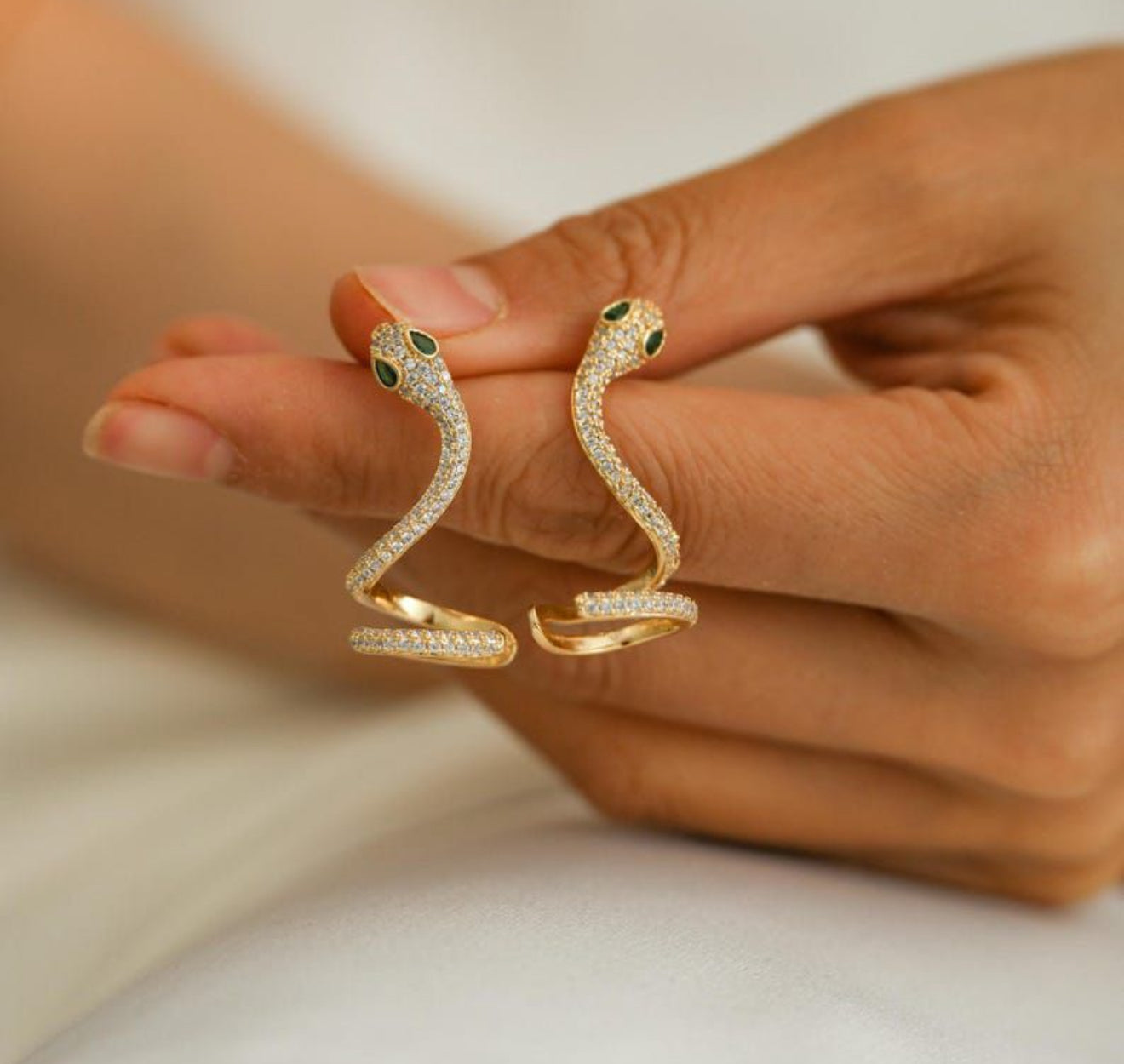 Snake earrings ✨