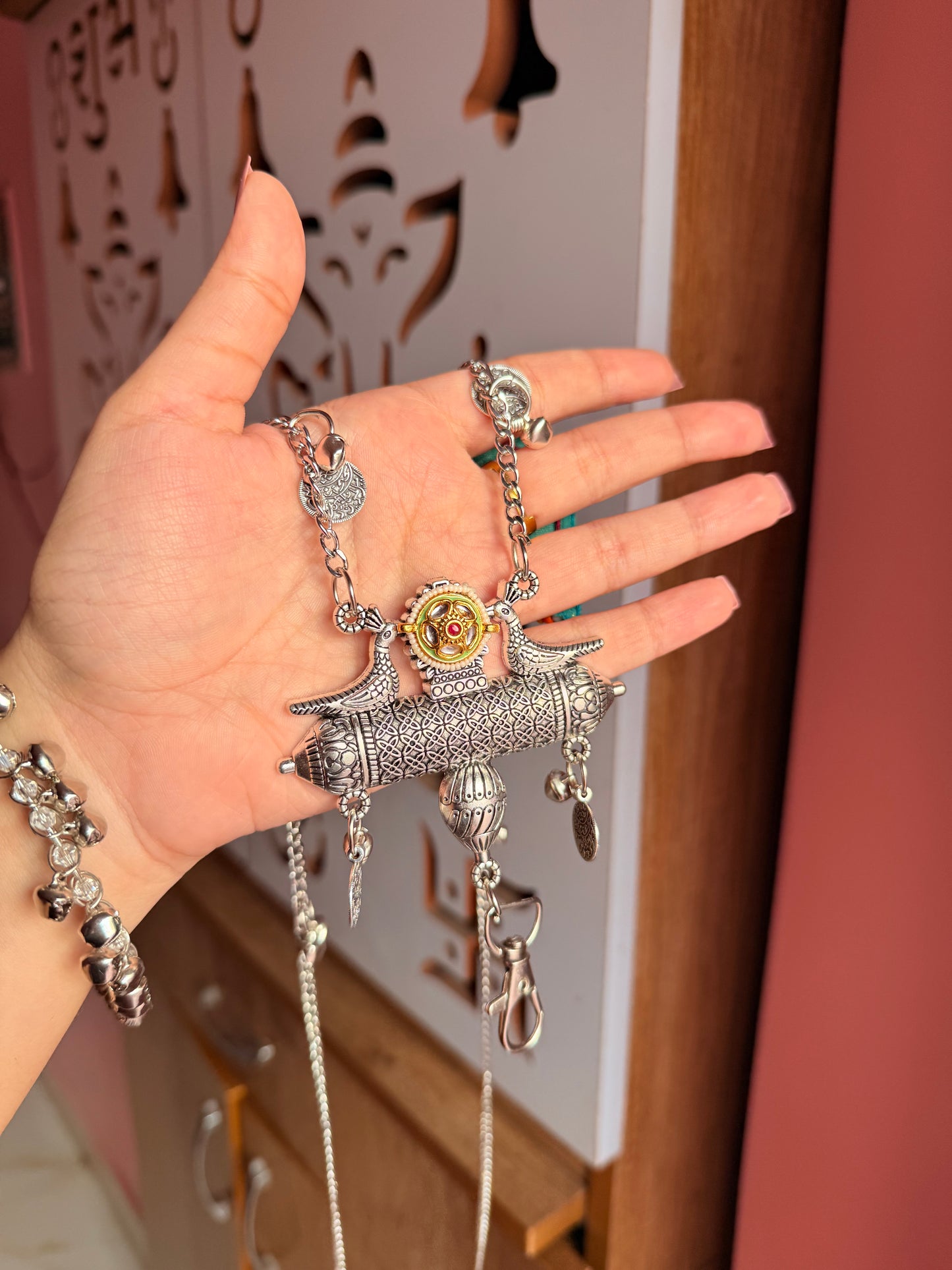 OXODIZED PHONE SLING