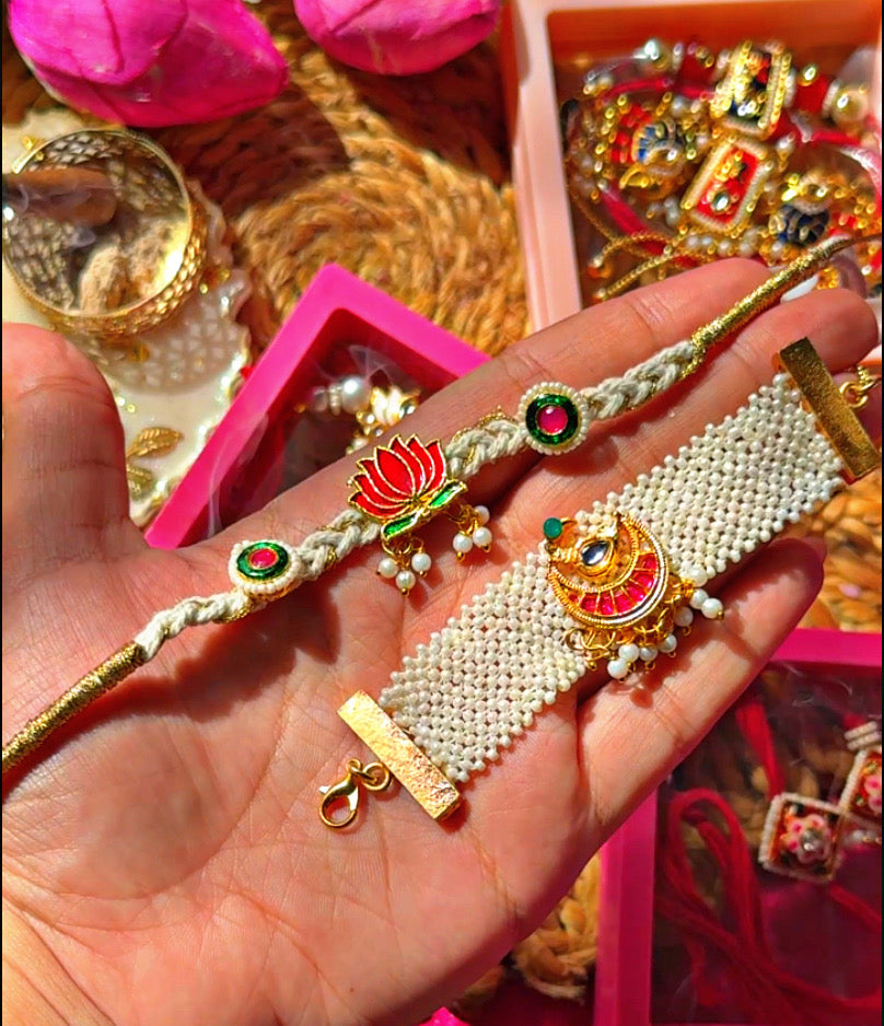 Designer rakhi set - 09