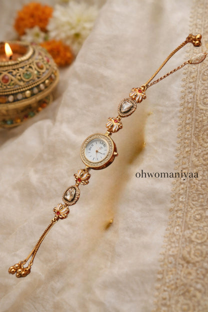 RENUKA- kundan watch