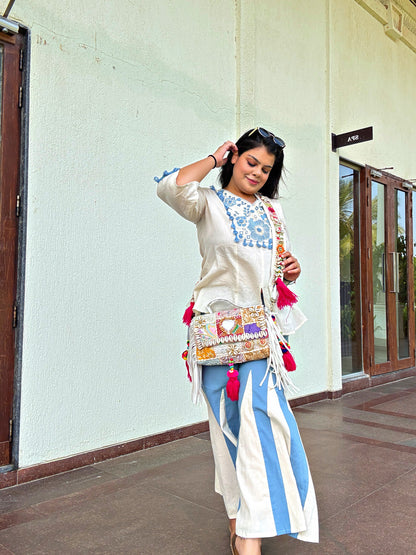 “BOHO-AMORE”- pinteresty Sling bag 🌷🦢