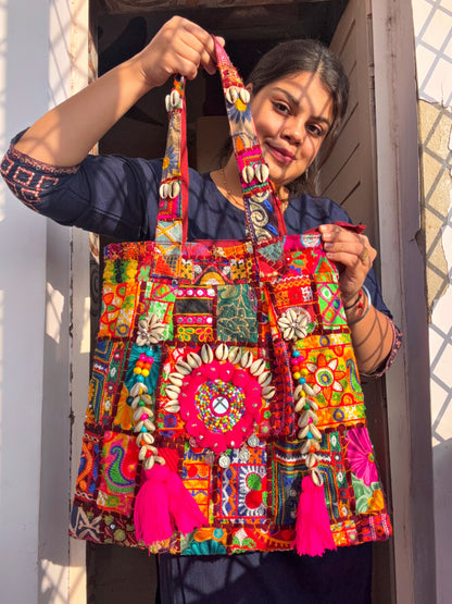 NYRAA- Jhola Style Tote bag ✨