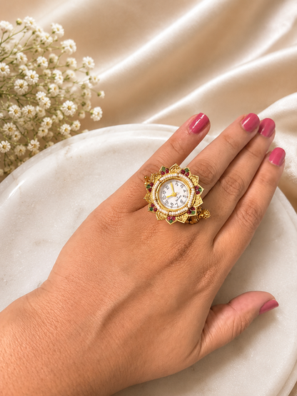 Kashmiri Ring watch (adjustable)✨