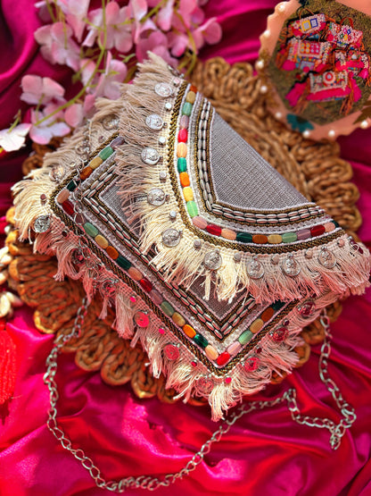 ALFIYA BANJARA BOHO CLUTCH