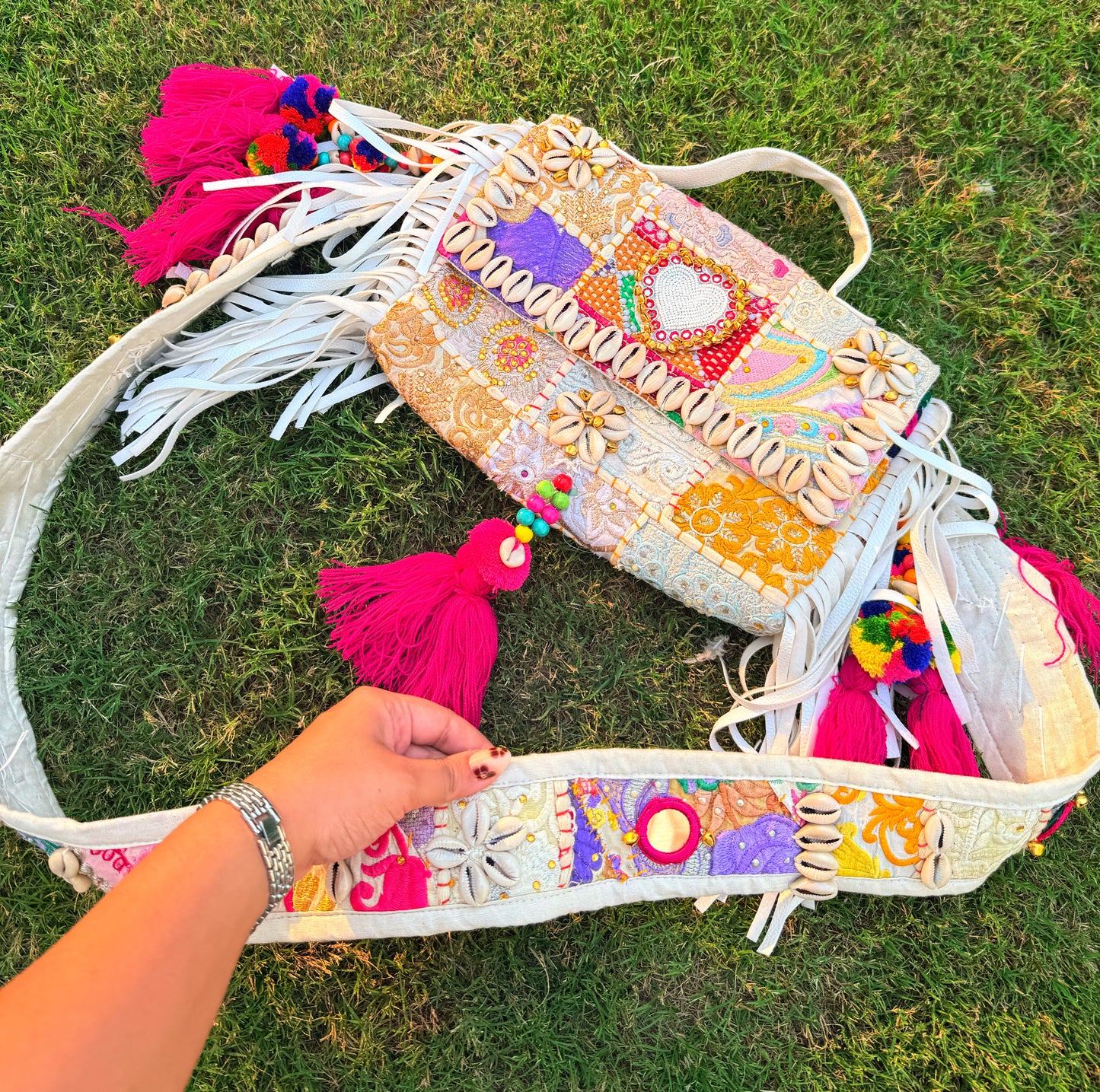 “BOHO-AMORE”- pinteresty Sling bag 🌷🦢