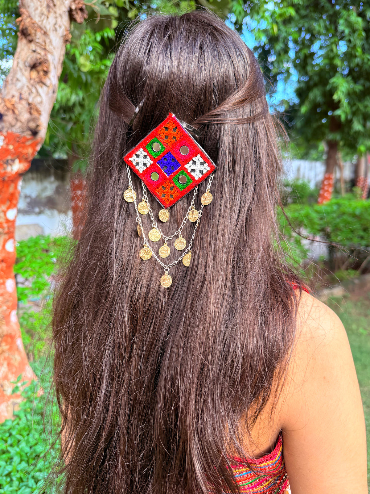 Titli hair brooch