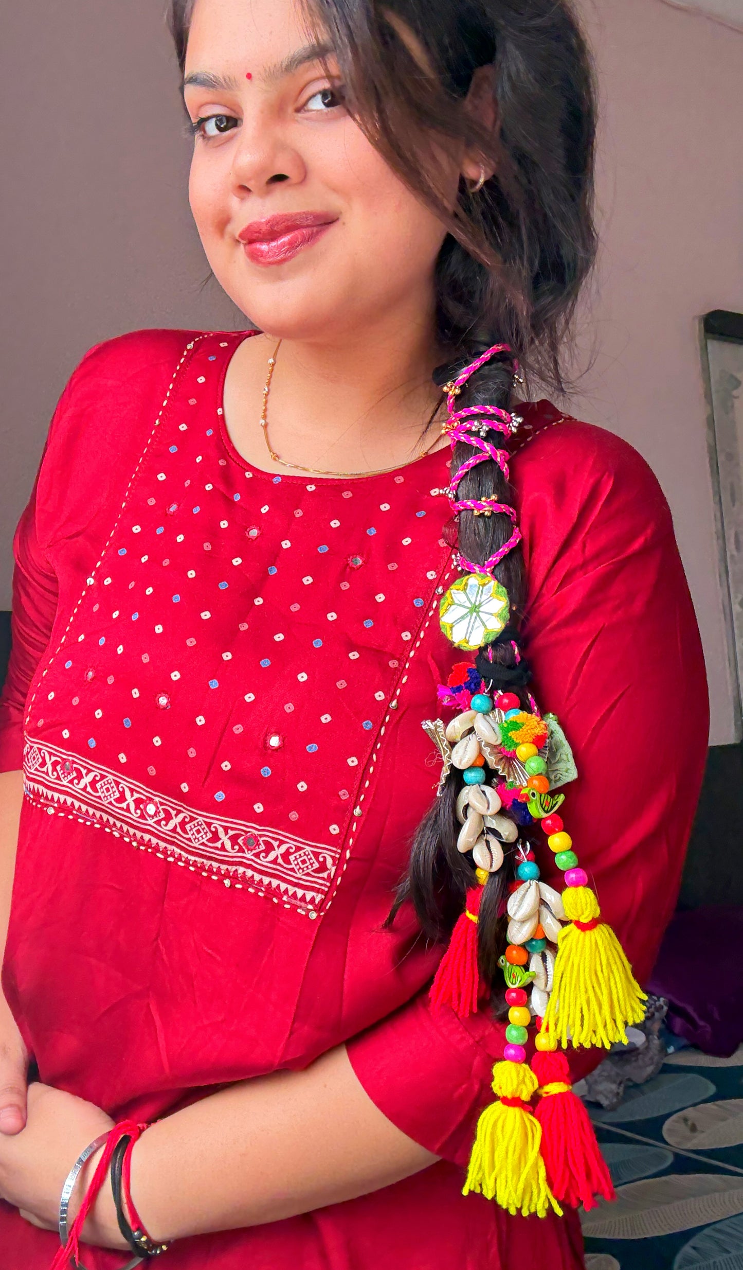 LEHER - DESI GYPSY STYLE PARANDI ✨