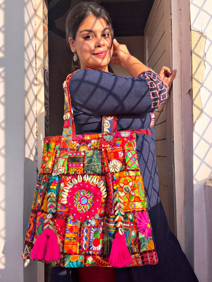 NYRAA- Jhola Style Tote bag ✨