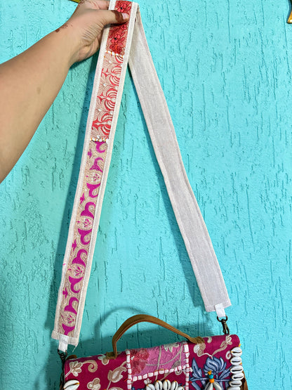 SAFED ISHQ - boho bag 🌜🤍🦢