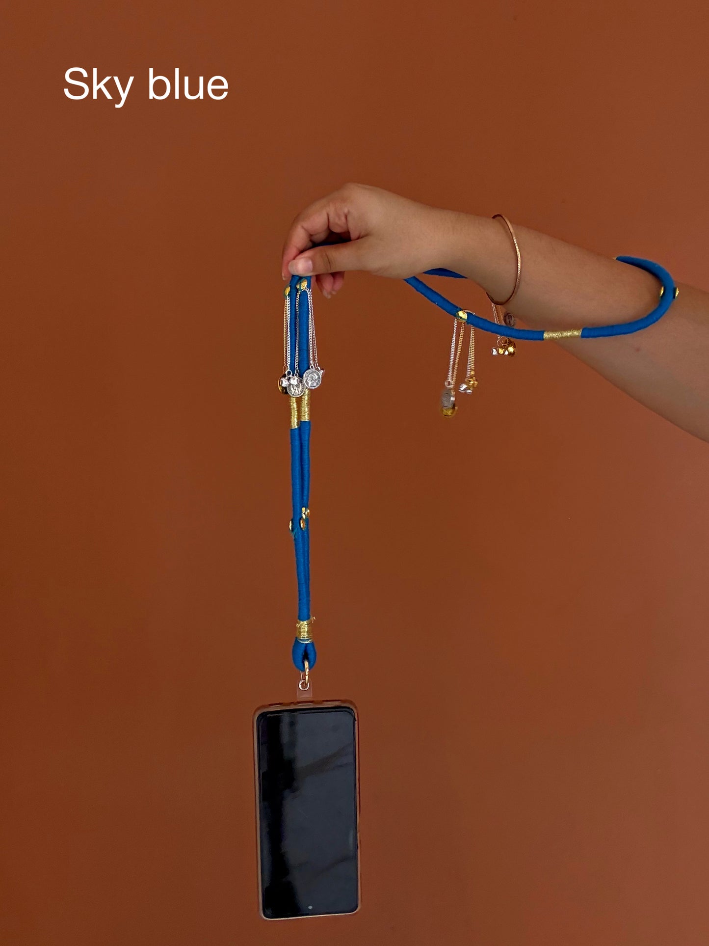 Gulrani- Phone sling with lanyard
