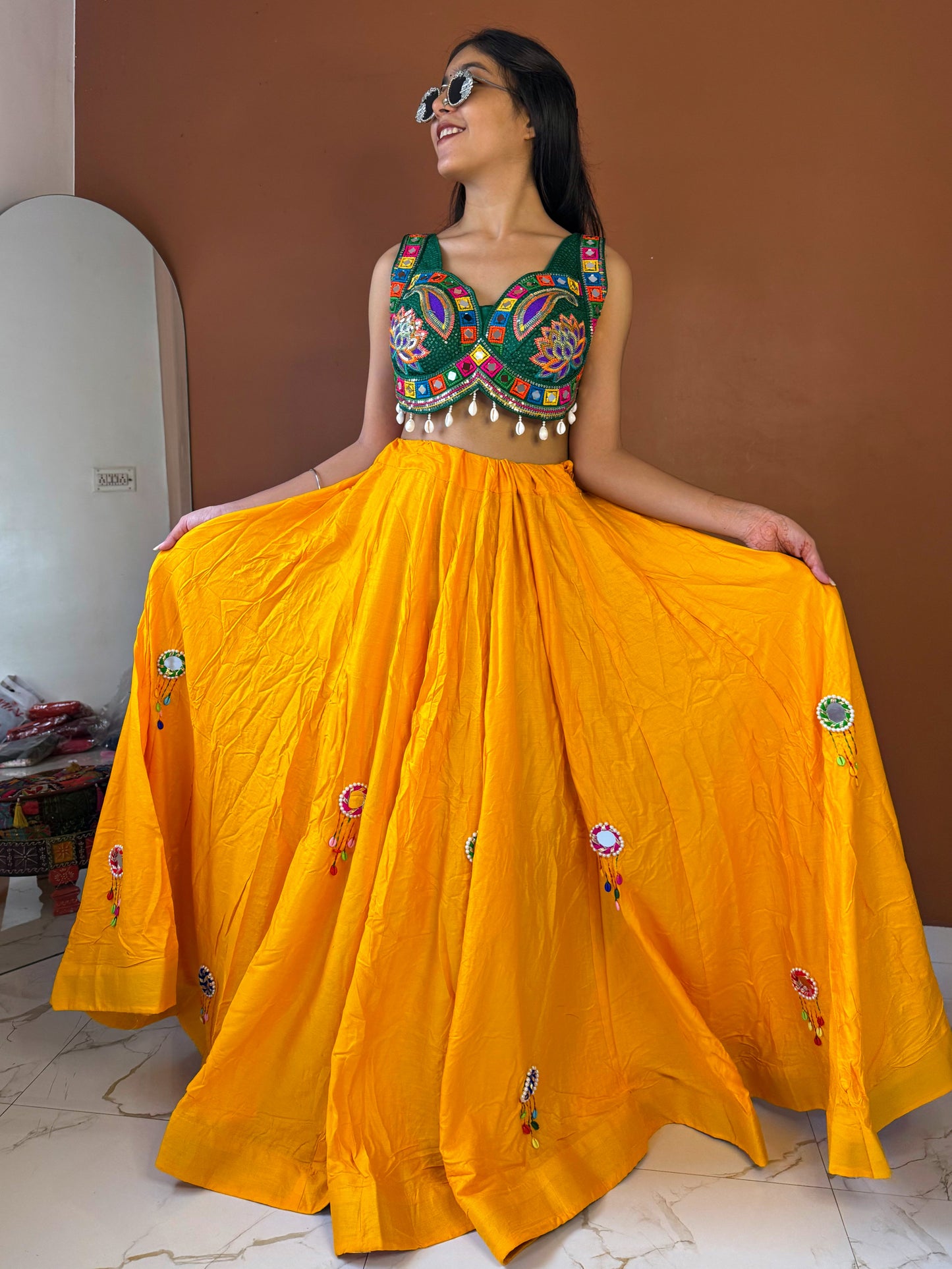 Hirali - chaniya and choli set ✨