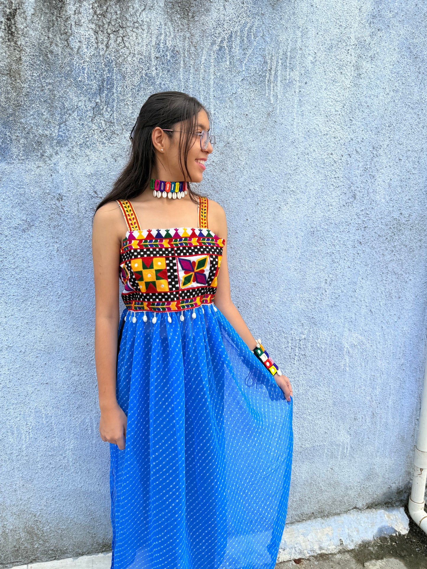 BOHO KUDDI - Strappy Criss Cross back kurti ✨