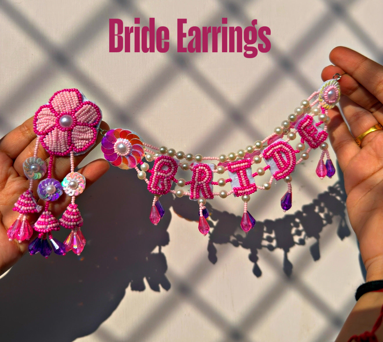 BRIDE Beaded EARRINGS ✨