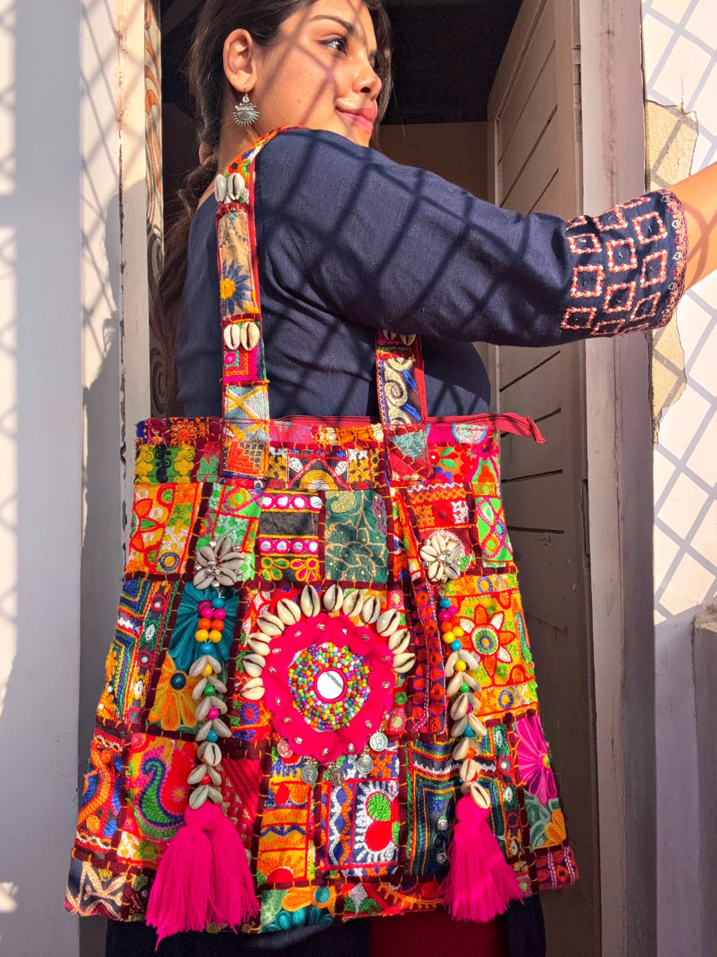 NYRAA- Jhola Style Tote bag ✨