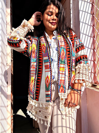 BOHO DRAPE JACKET - DESERT TRAIL 🏜️