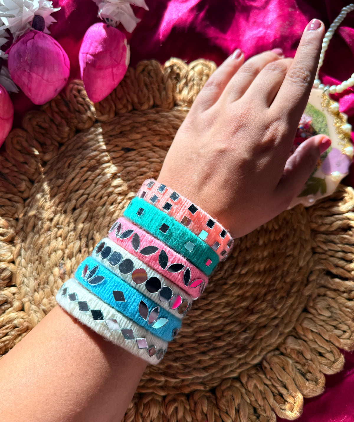 Nitya bangles ( set of 6- adjustable )