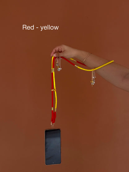 Gulrani- Phone sling with lanyard