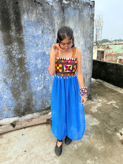 BOHO KUDDI - Strappy Criss Cross back kurti ✨