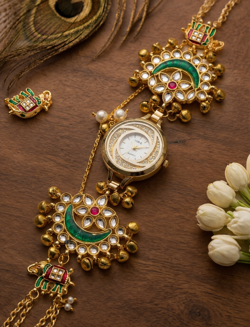 RUHI- kundan watch ✨