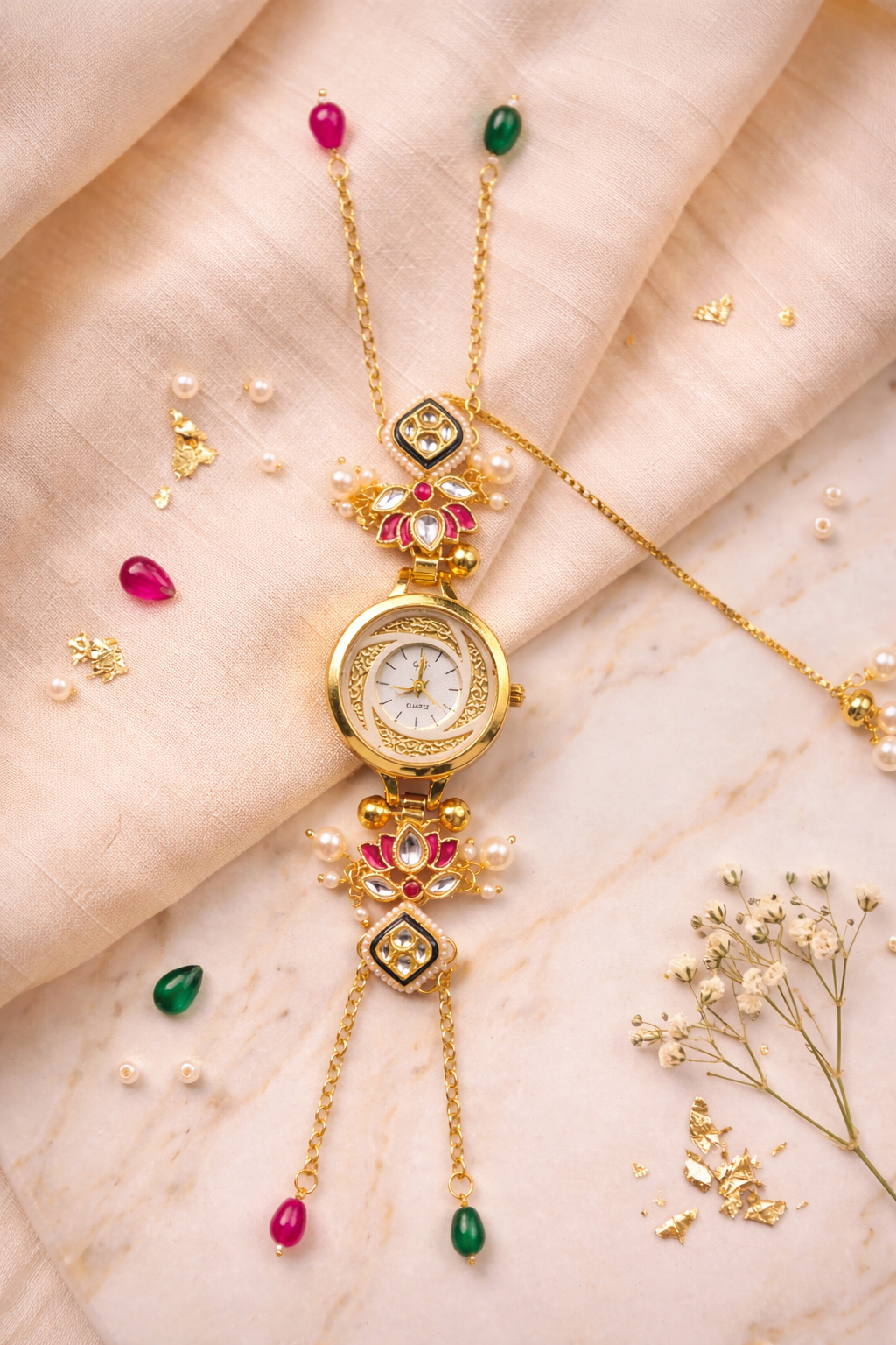 Meher kundan watch