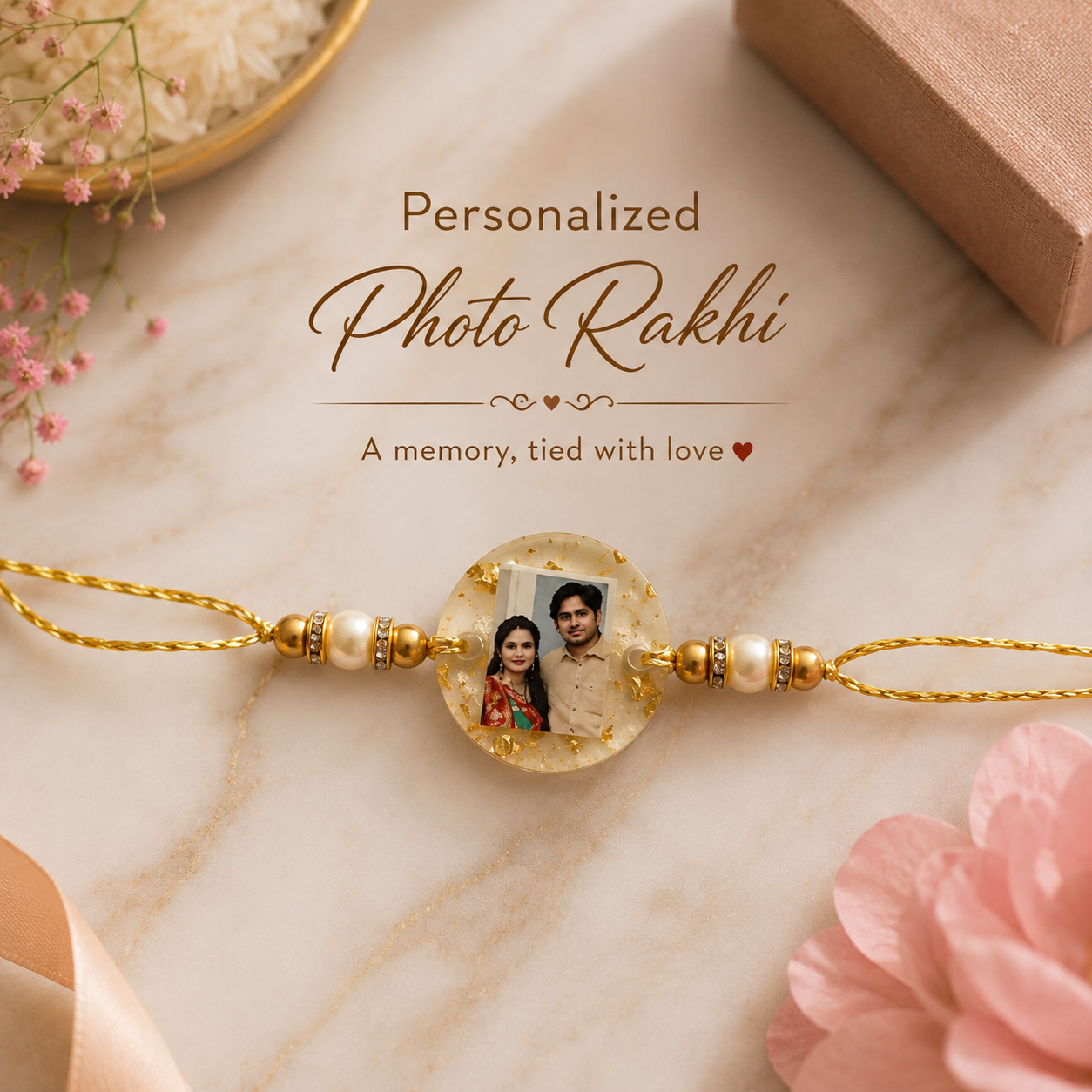 Customised Photo Rakhi