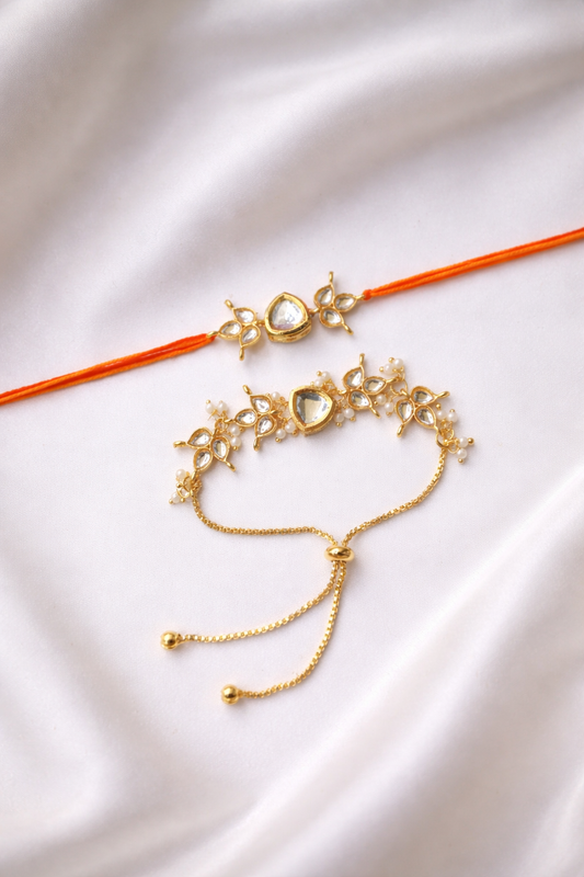 Couple Rakhi pair - design 03