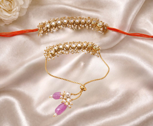 Couple rakhi pair - design 02