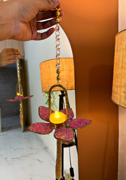 Diya lotus hanging