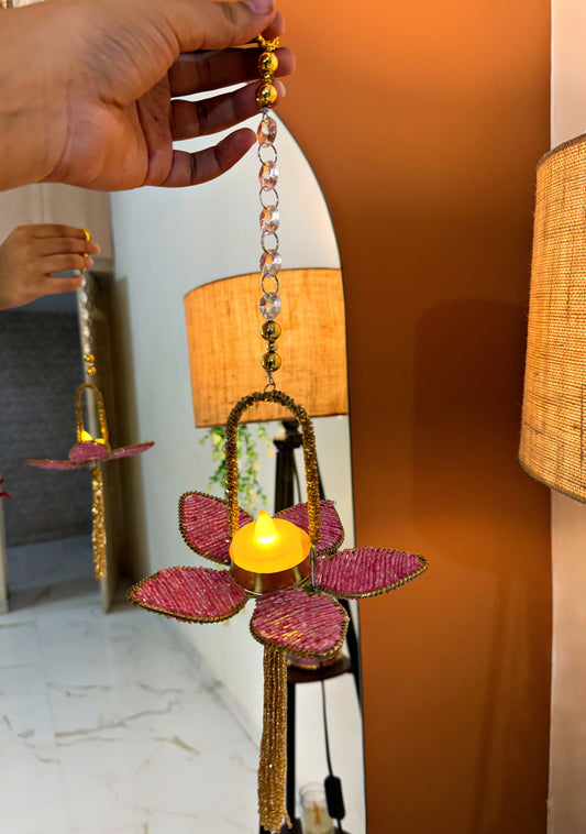 Diya lotus hanging