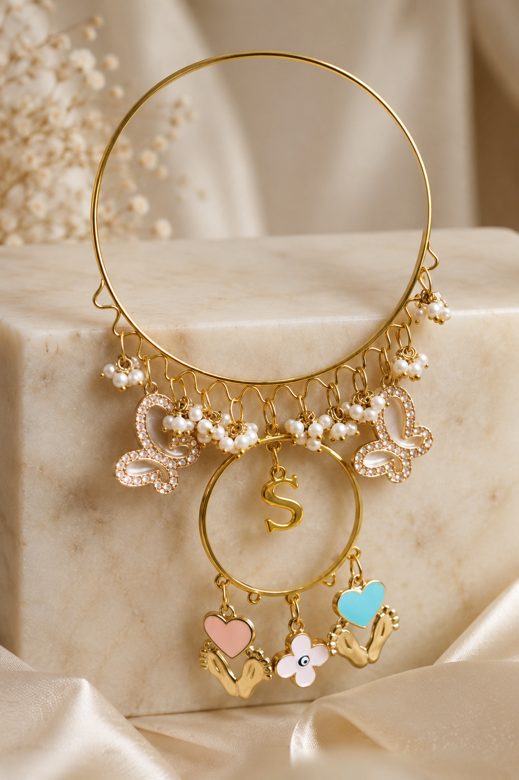 Bhabhi Rakhi with initial ✨