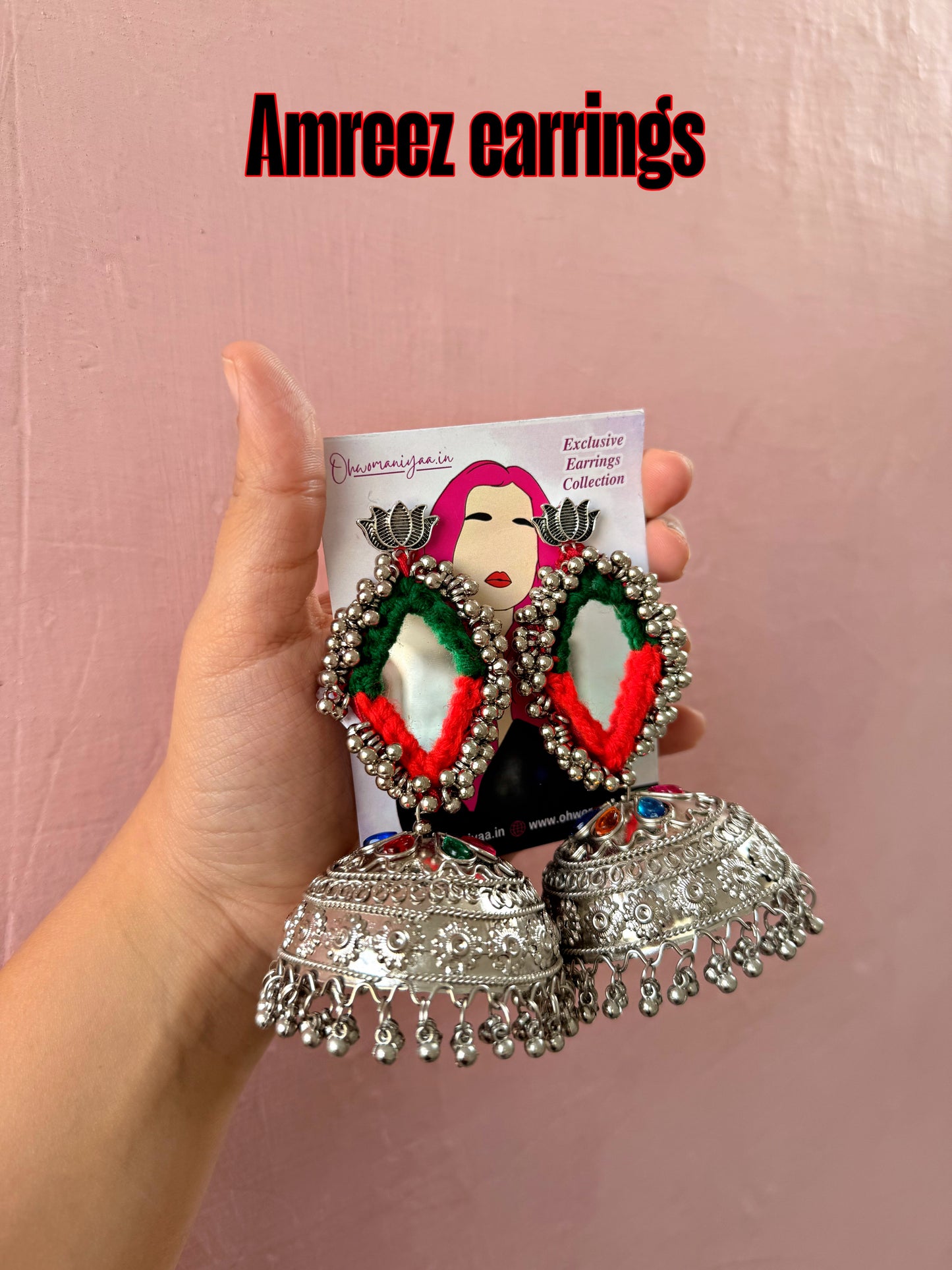 Amreez jhumka earrings ✨