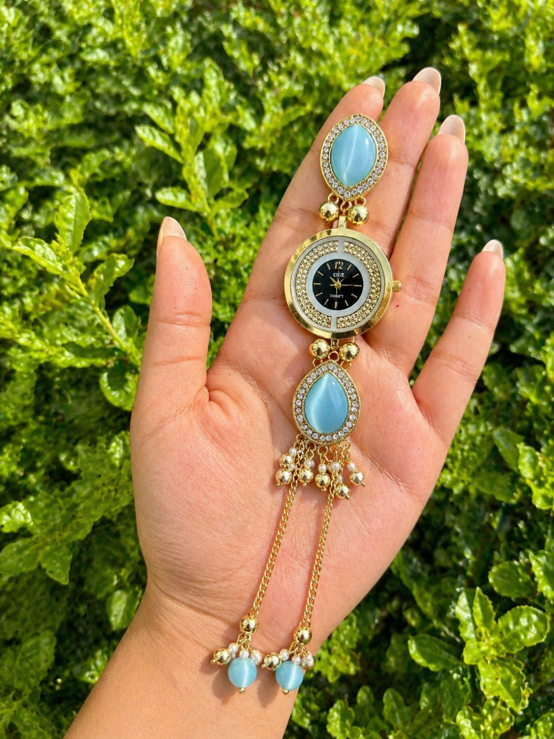 Shanaya Blue stone watch ✨