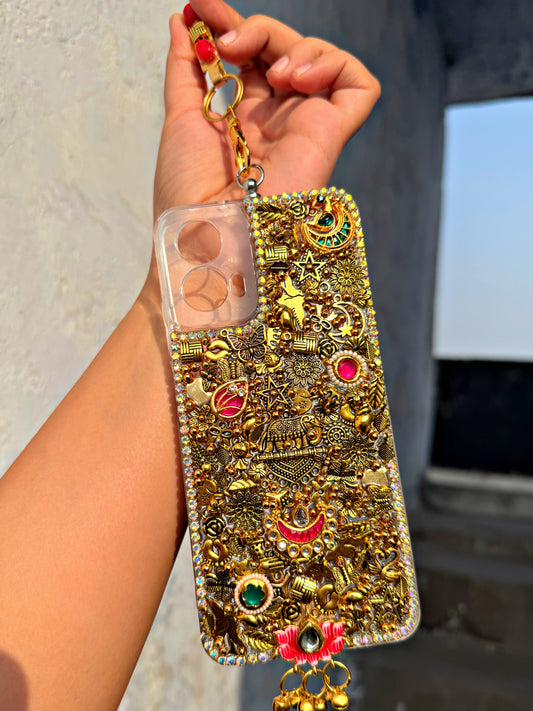 Luxury Golden Cover with attached Waist clip