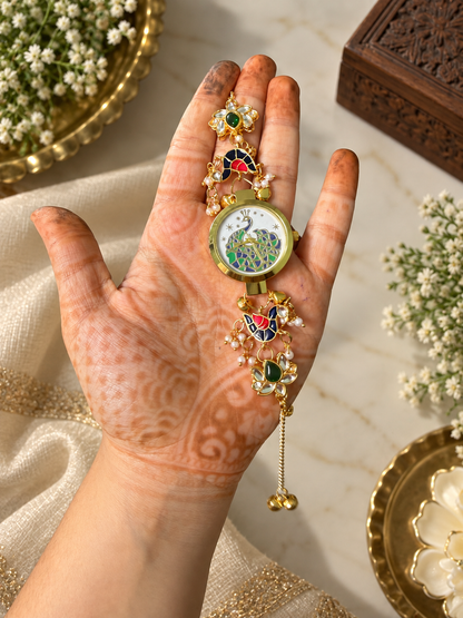 Mayuri kundan watch